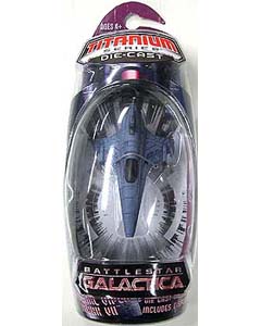 HASBRO BATTLESTAR GALACTICA TITANIUM COLONIAL VIPER MARK VII #4